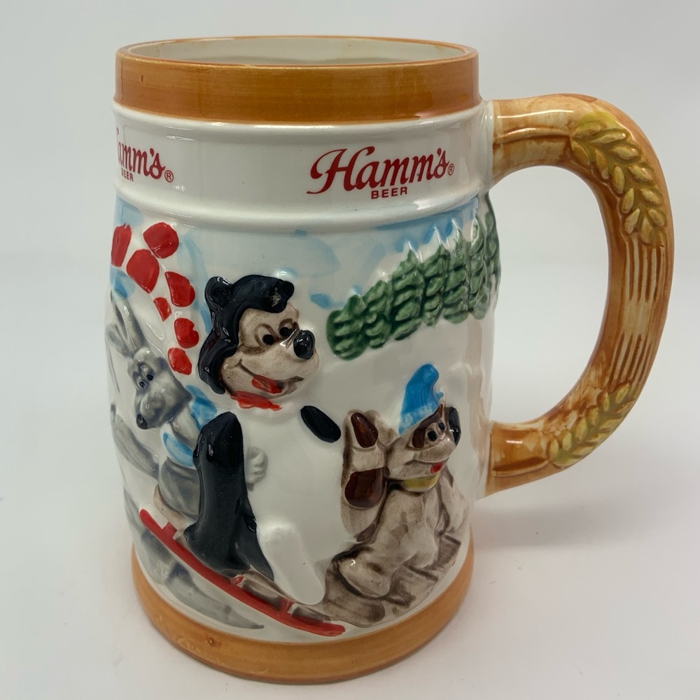 Hamms beer Stein —limited edition 1987